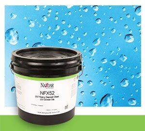 NAZDAR NFX52 UV HEAVY DEPOSIT CLEAR SCREEN INK